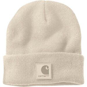 ⚡Carhartt Men's Oat Milk Imported Cotton Tonal Patch Beanie Watch Hat